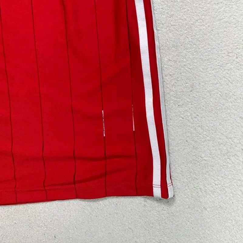 ADIDAS 아디컬러 3s 핀 스트라이프 드레스 레드 XL 5
