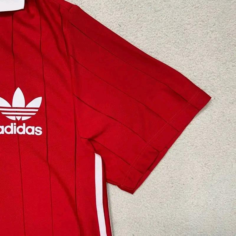 ADIDAS 아디컬러 3s 핀 스트라이프 드레스 레드 XL 4