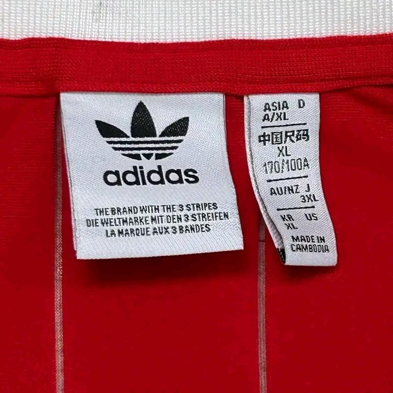 ADIDAS 아디컬러 3s 핀 스트라이프 드레스 레드 XL 7