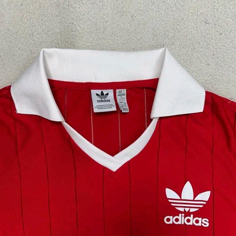 ADIDAS 아디컬러 3s 핀 스트라이프 드레스 레드 XL 6