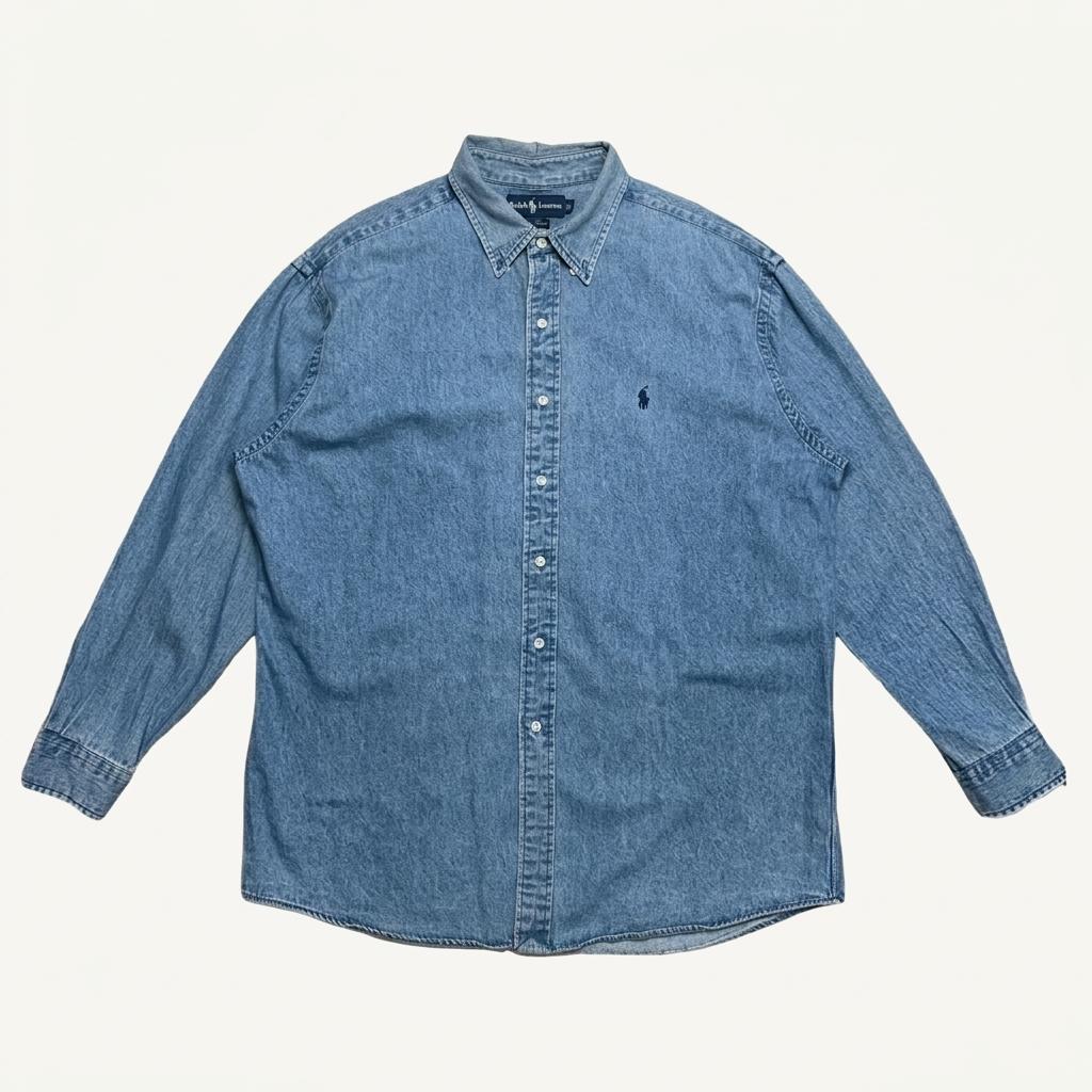RALPH LAUREN 데님 셔츠 XL 1