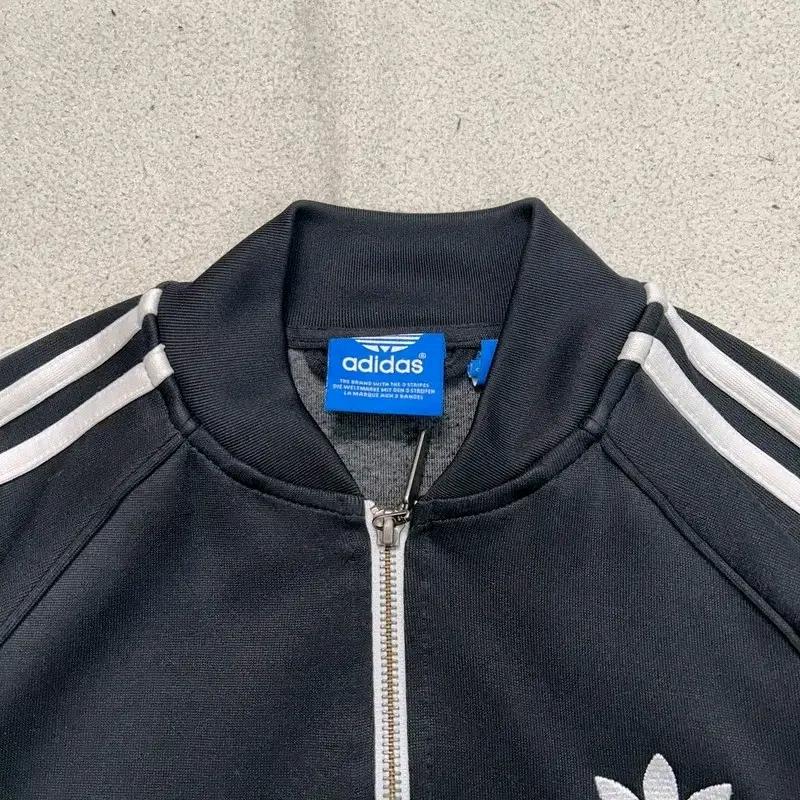 ADIDAS 블랙 오리지널 트랙탑 져지 090 6