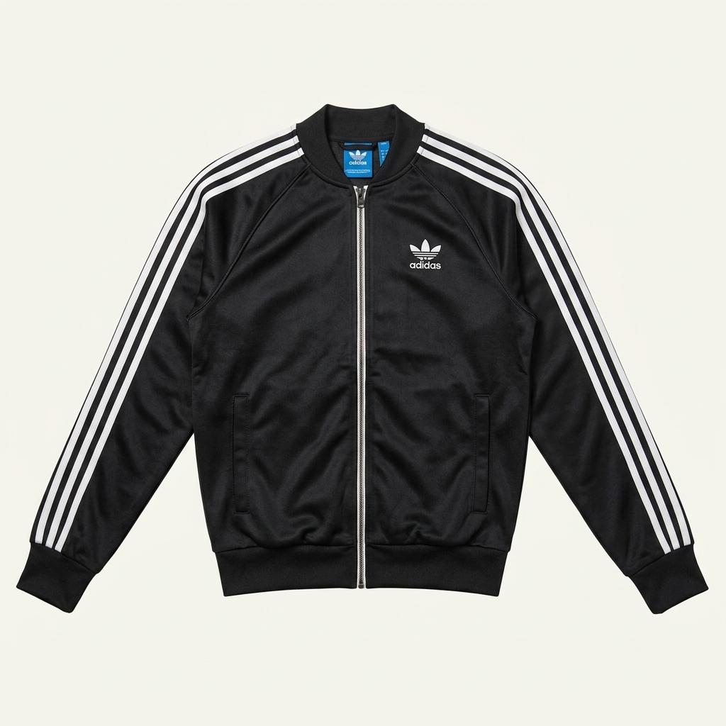 ADIDAS 블랙 오리지널 트랙탑 져지 090 1