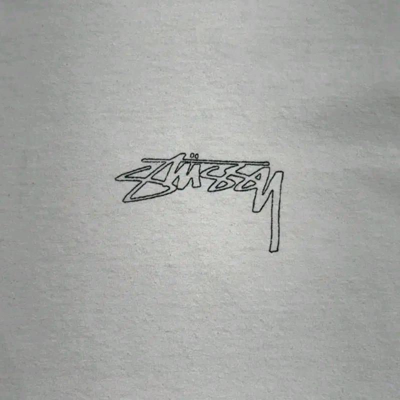 STUSSY 윙스팬 반팔 티 화이트 XL 3