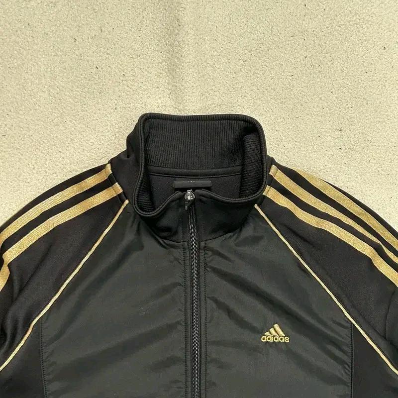 ADIDAS 블랙 골드 트랙탑 져지 95 5