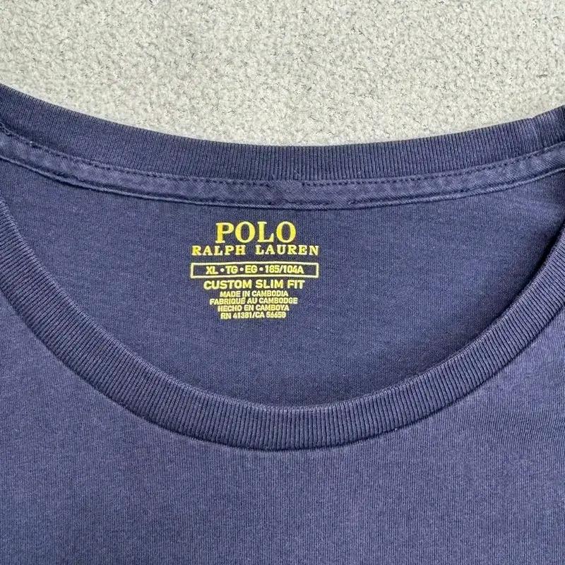 RALPH LAUREN 반팔 티 네이비 XL 5