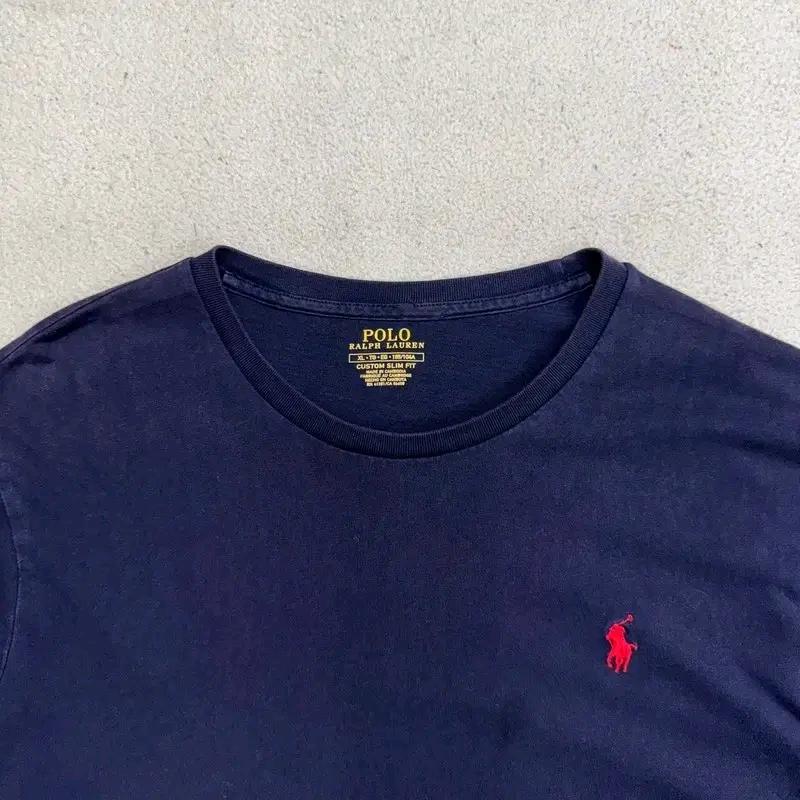 RALPH LAUREN 반팔 티 네이비 XL 4
