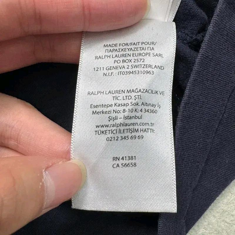 RALPH LAUREN 반팔 티 네이비 XL 7