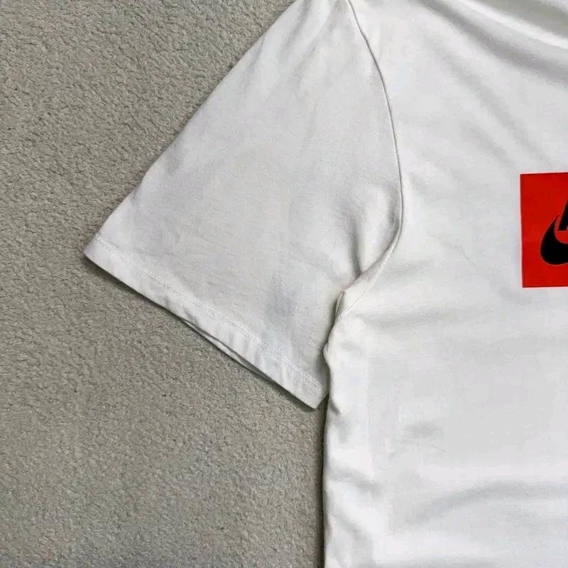 NIKE 레터링 반팔 티 화이트 XL 10