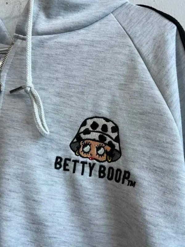 BETTYBOOP 베티붑 루즈핏 후드집업 4