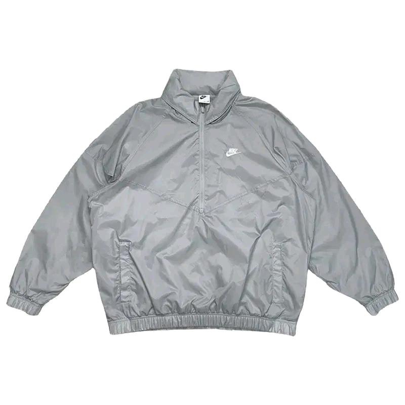 NIKE NSW 윈드러너 언라인드 우븐 아노락 자켓 스모크 그레이 XXL 2