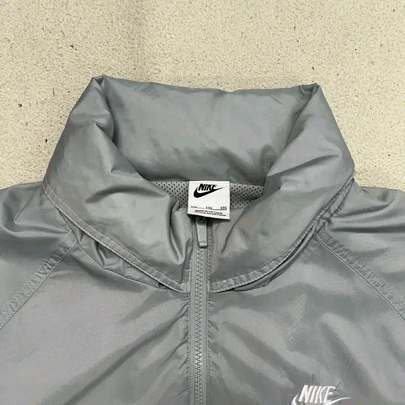 NIKE NSW 윈드러너 언라인드 우븐 아노락 자켓 스모크 그레이 XXL 5