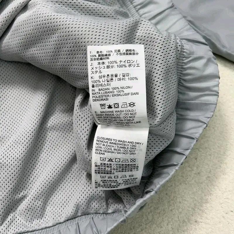 NIKE NSW 윈드러너 언라인드 우븐 아노락 자켓 스모크 그레이 XXL 8