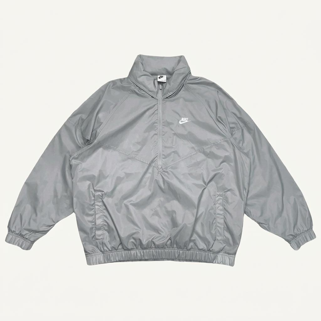 NIKE NSW 윈드러너 언라인드 우븐 아노락 자켓 스모크 그레이 XXL 1