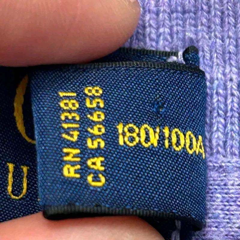 RALPH LAUREN pk 롱슬리브 티셔츠 퍼플 L 7