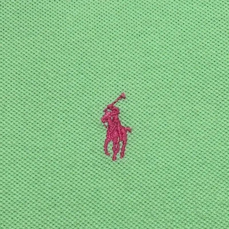 POLO RALPH LAUREN 반팔 카라티 라임 S 3