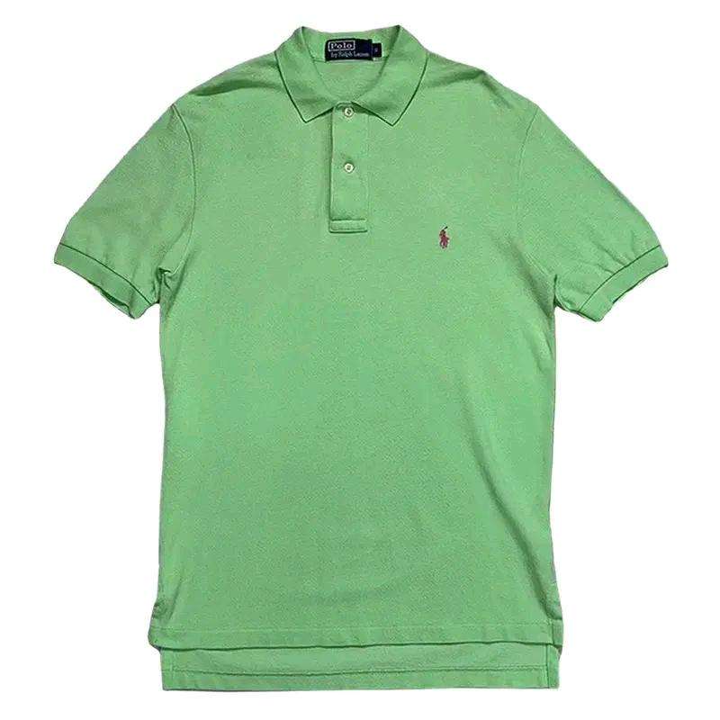 POLO RALPH LAUREN 반팔 카라티 라임 S 2
