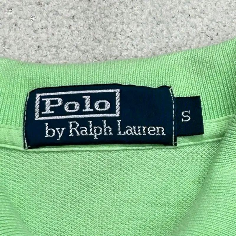 POLO RALPH LAUREN 반팔 카라티 라임 S 7
