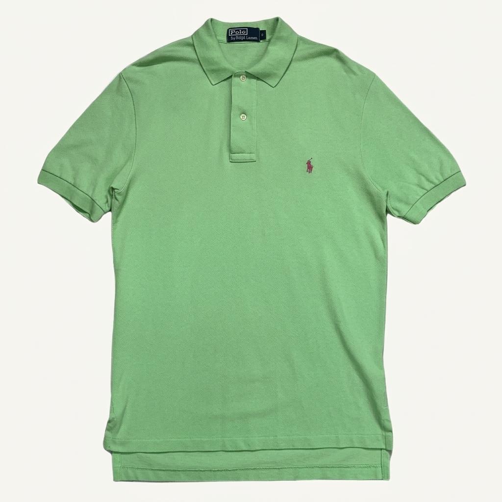 POLO RALPH LAUREN 반팔 카라티 라임 S 1
