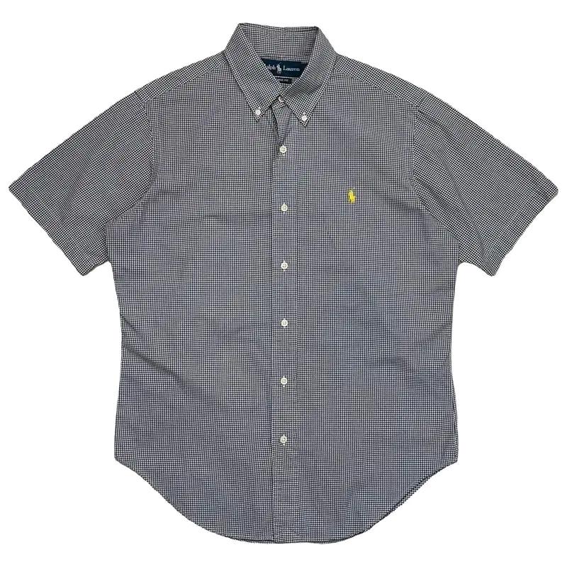 POLO RALPH LAUREN 체크 반팔 셔츠 M 2