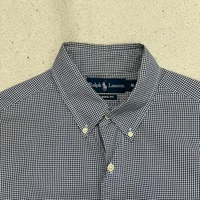 POLO RALPH LAUREN 체크 반팔 셔츠 M 7