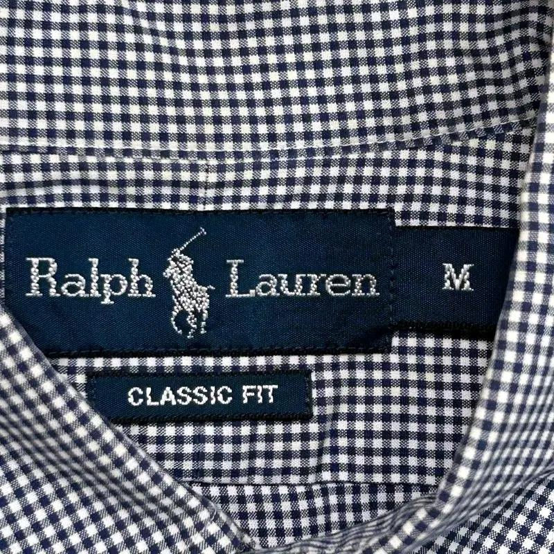 POLO RALPH LAUREN 체크 반팔 셔츠 M 8