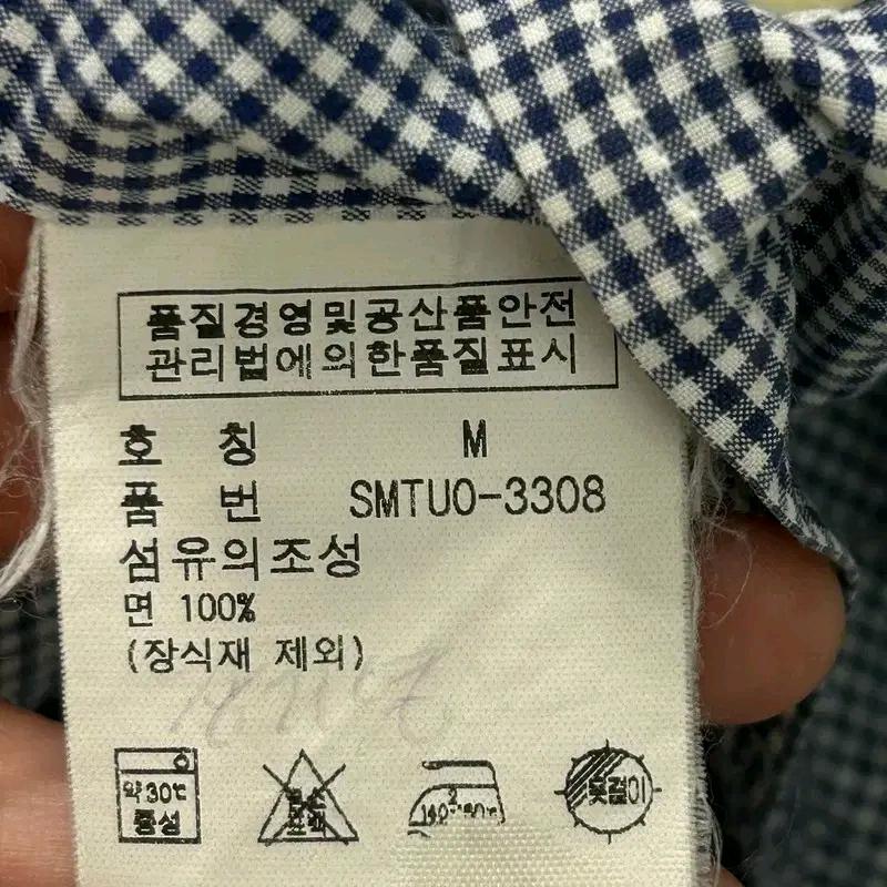 POLO RALPH LAUREN 체크 반팔 셔츠 M 10