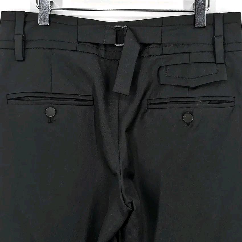 시스템 여성 춘하 홑겹 얇은슬랙스 블랙 (HU44350) 4