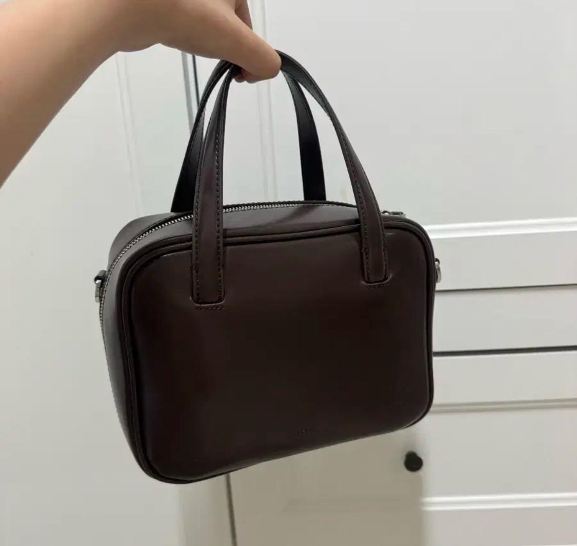 ROH 로서울 미니 블랙 가죽 토트백 3