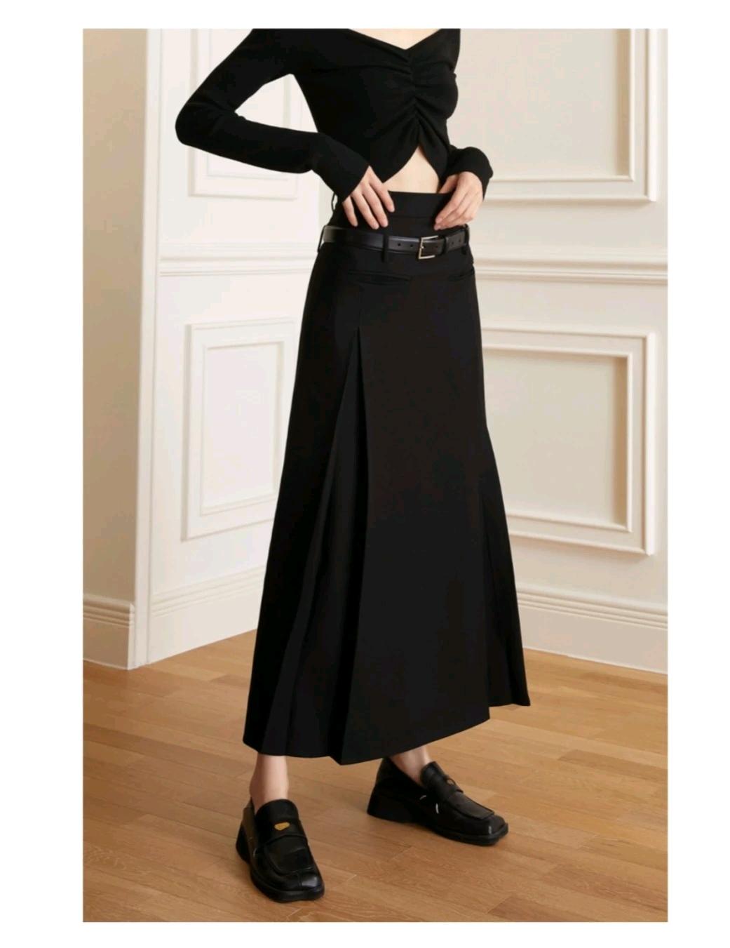 (와이와이아이엠) YY_Front pocket high waist skirt 2