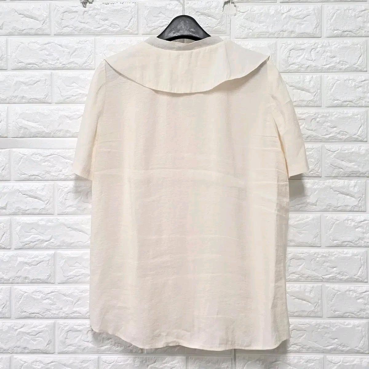 M 지고트 아이보리 블라우스 D657 5
