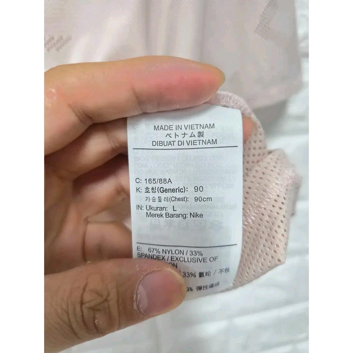 L 나이키 핑크 티셔츠 D685 4