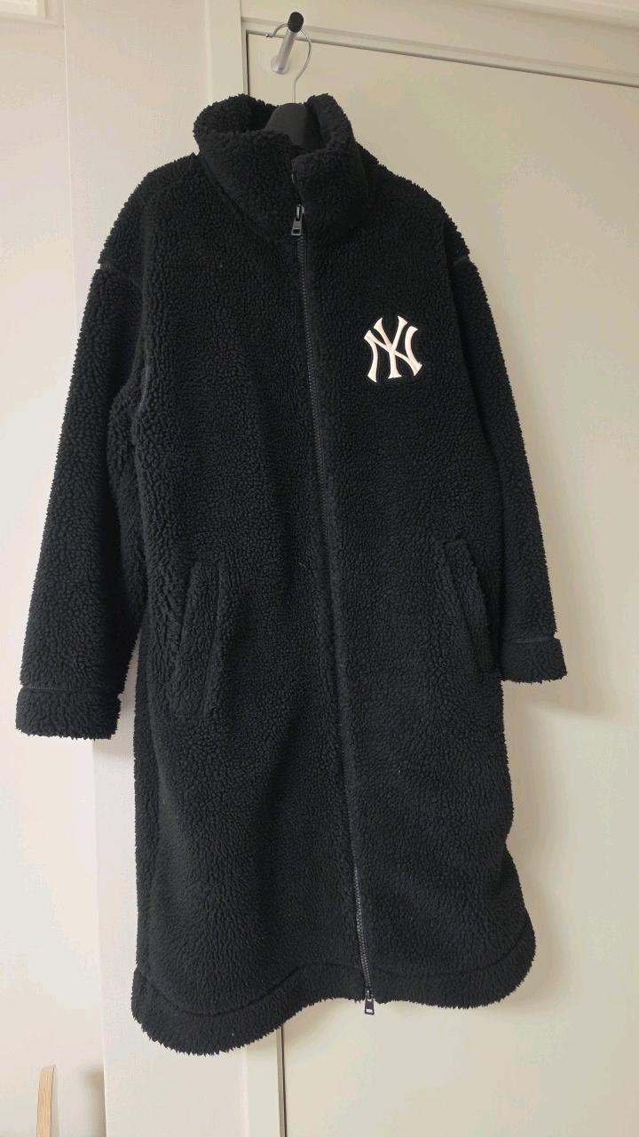 MLB NY양키스 롱 후리스 플리스 점퍼 코트 3
