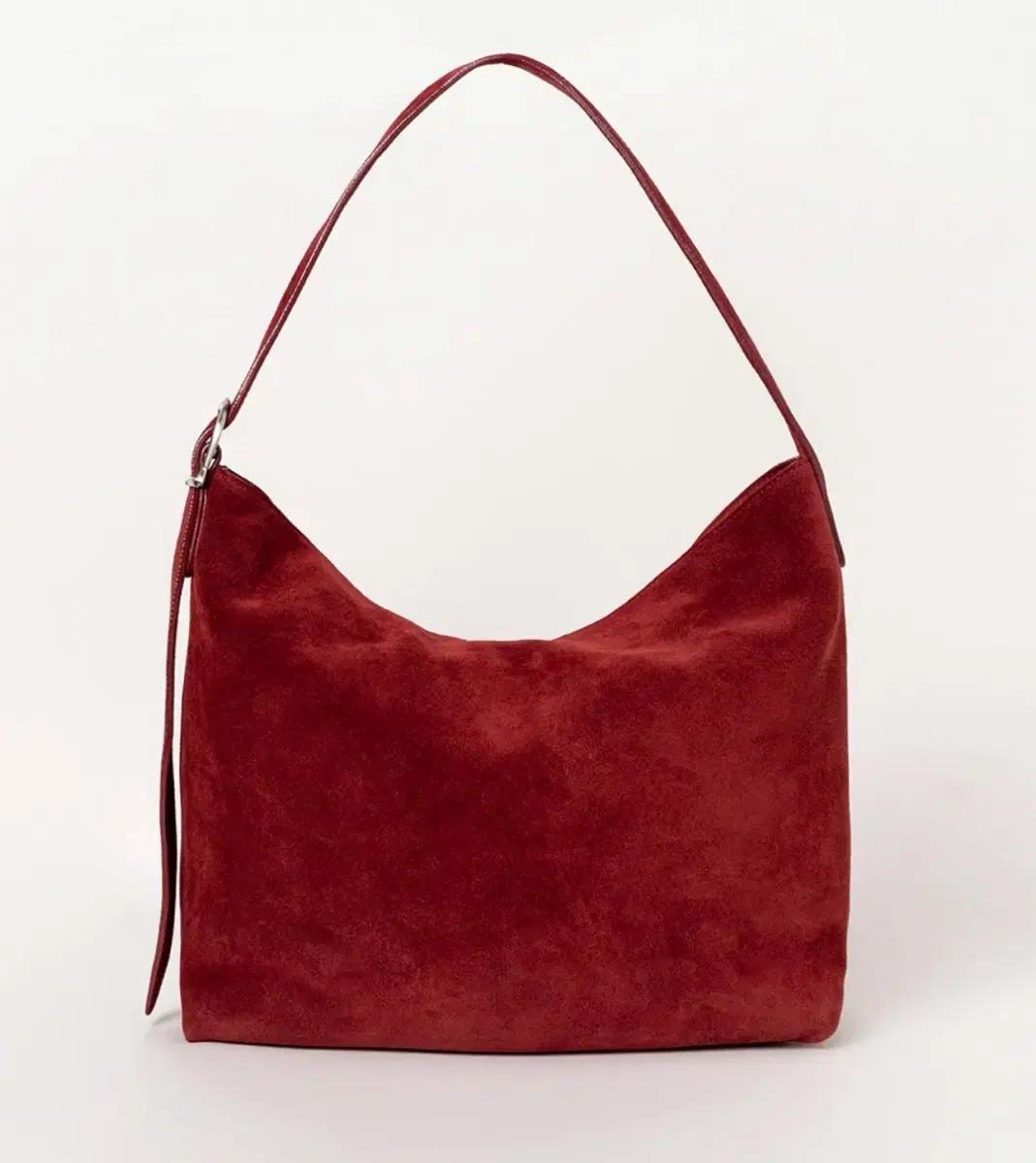 르베인 Annus Hobo Bag 레드 (리얼 스웨이드) 2