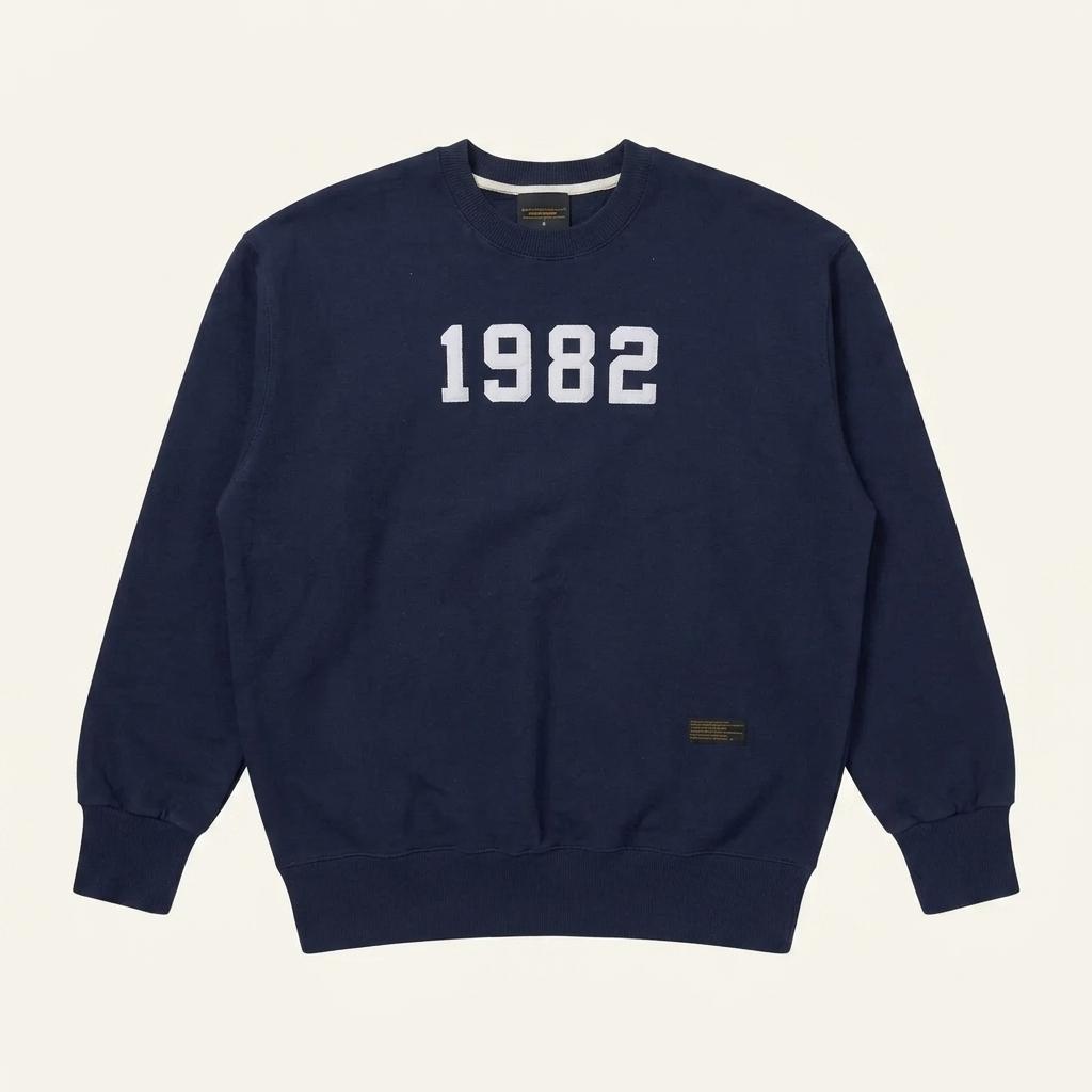 유니폼 브릿지 1982 네이비 맨투맨 1