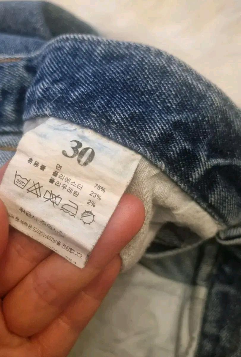 HP27  롤업 데님 반바지 5
