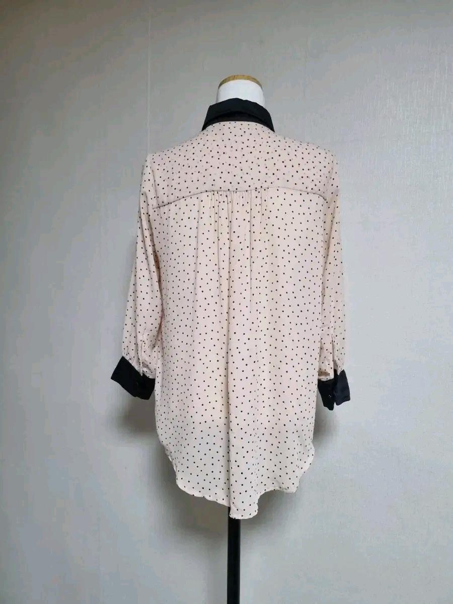 BL345 도트 블라우스 4