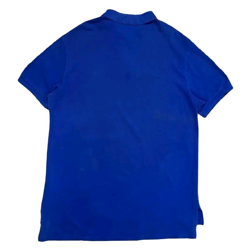 POLO RALPH LAUREN 빅포니 반팔 카라티 블루  XL 10