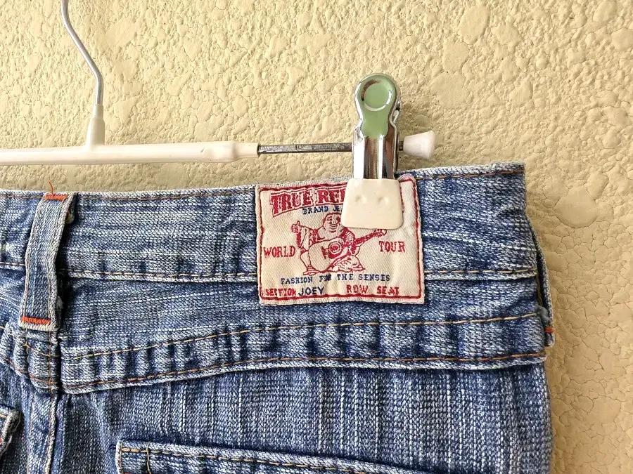 00s Y2K 트루릴리전 미니스커트 (made in usa) 7