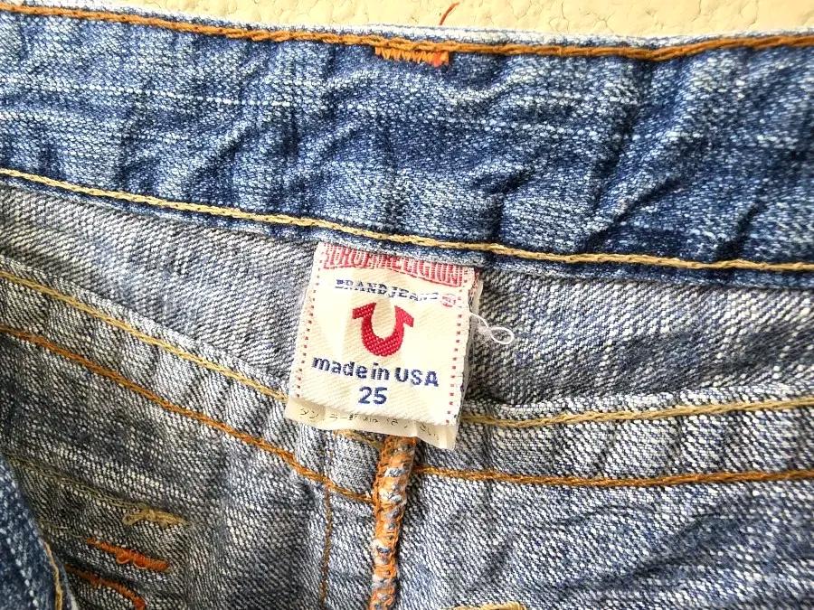 00s Y2K 트루릴리전 미니스커트 (made in usa) 8