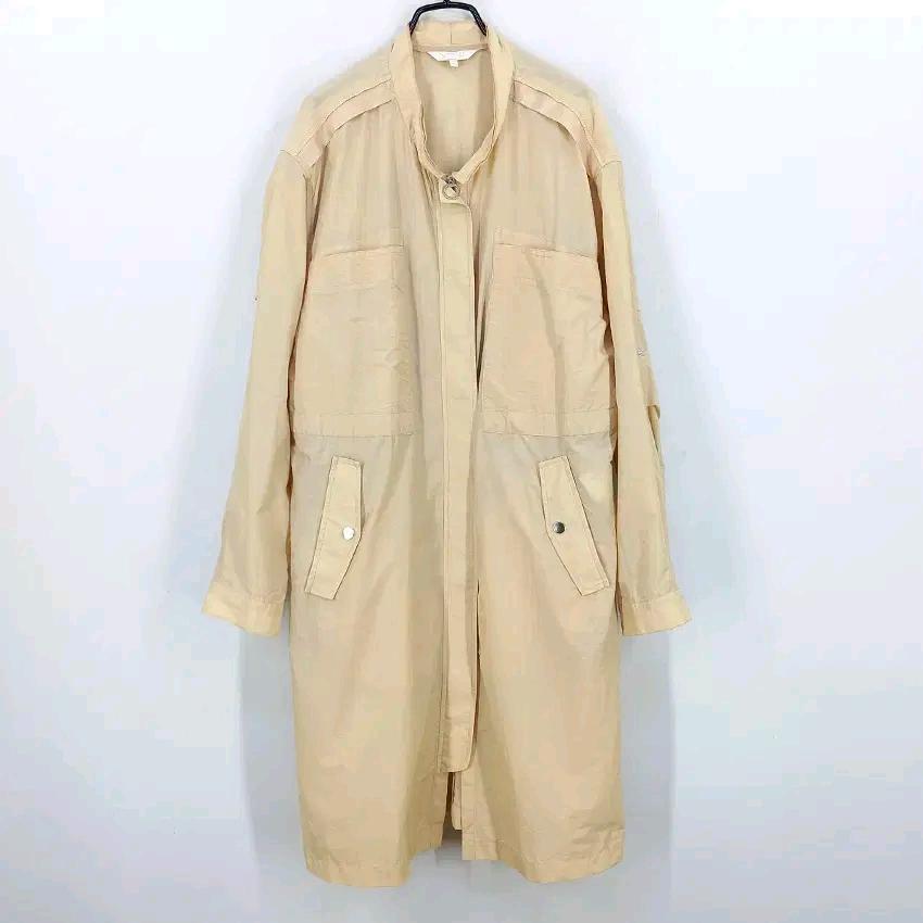 머스트비 여성 춘하 소매롤업 롱집업자켓 베이지66 (HU44420 2