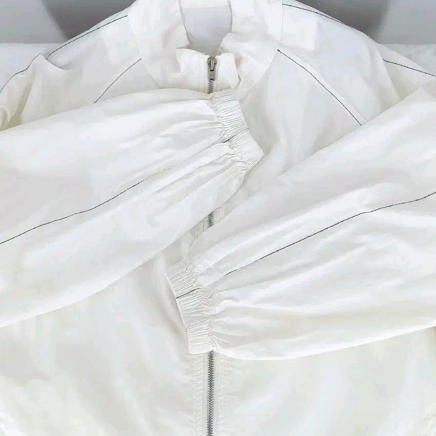 마뗑킴 여성 춘하 프린팅 약코팅 집업자켓 아이보리F (HU44448) 4