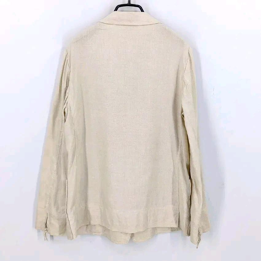 쁘렝땅 여성 춘하 린넨자켓 베이지 (HU44450) 3