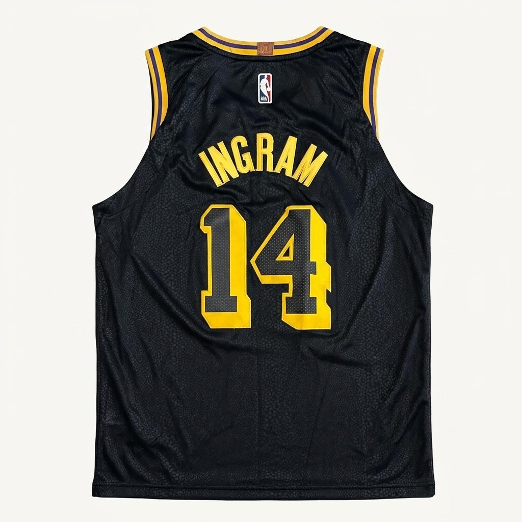 S 나이키 NBA LA 레이커스 17/18 시즌 No.14 잉그램 유니폼 1