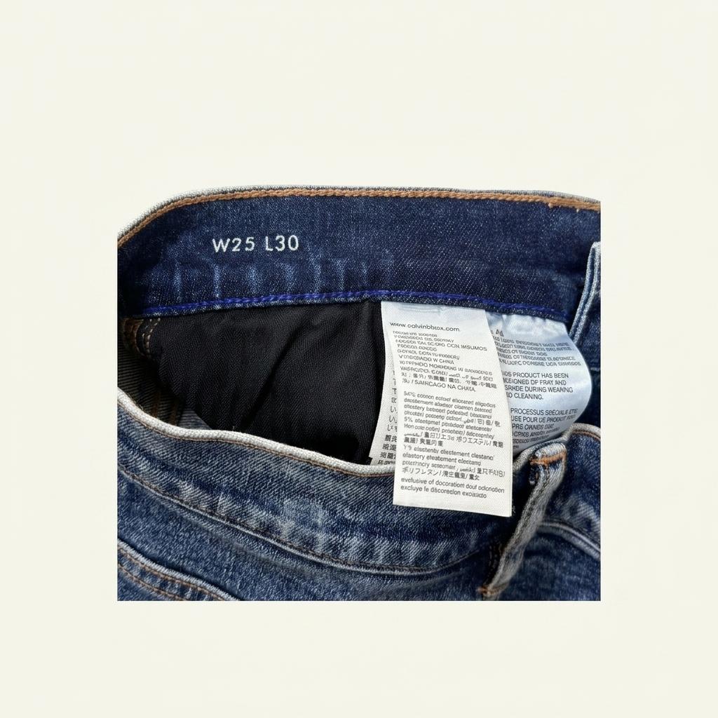 캘빈클라인 데미지 청바지 W25 L30 1