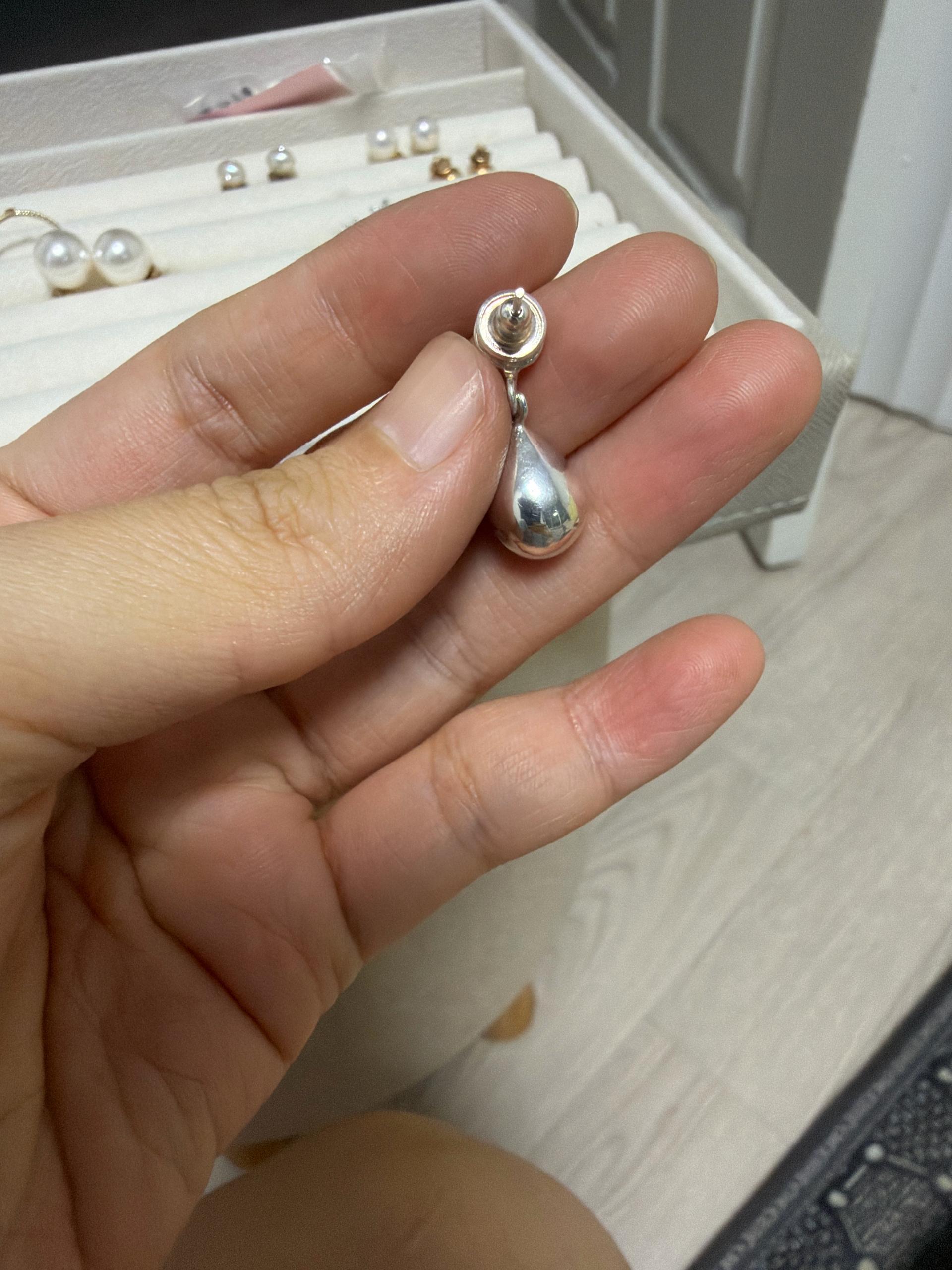 엉썽쥬얼리 Ball drop earing(small)  5