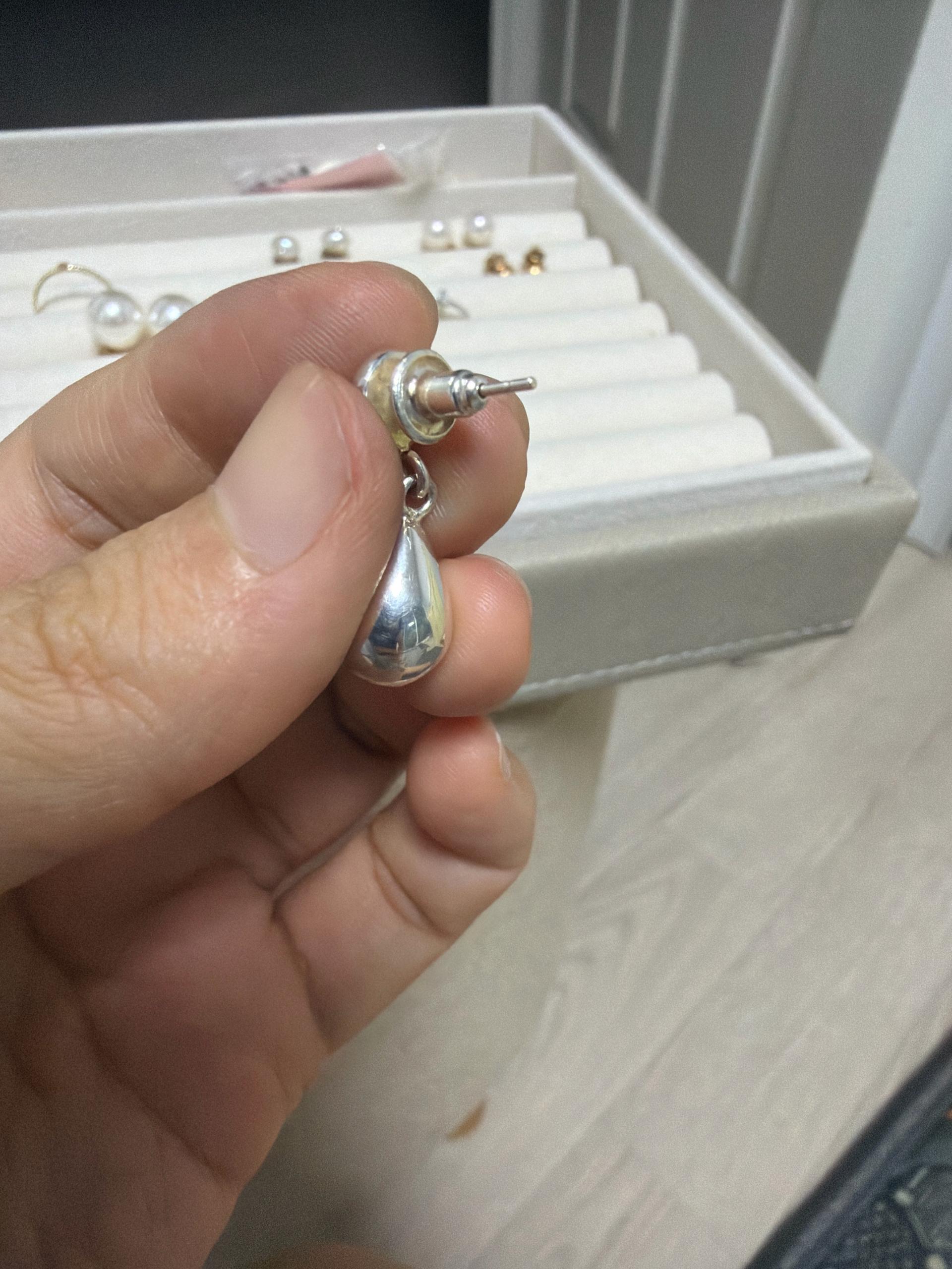 엉썽쥬얼리 Ball drop earing(small)  6