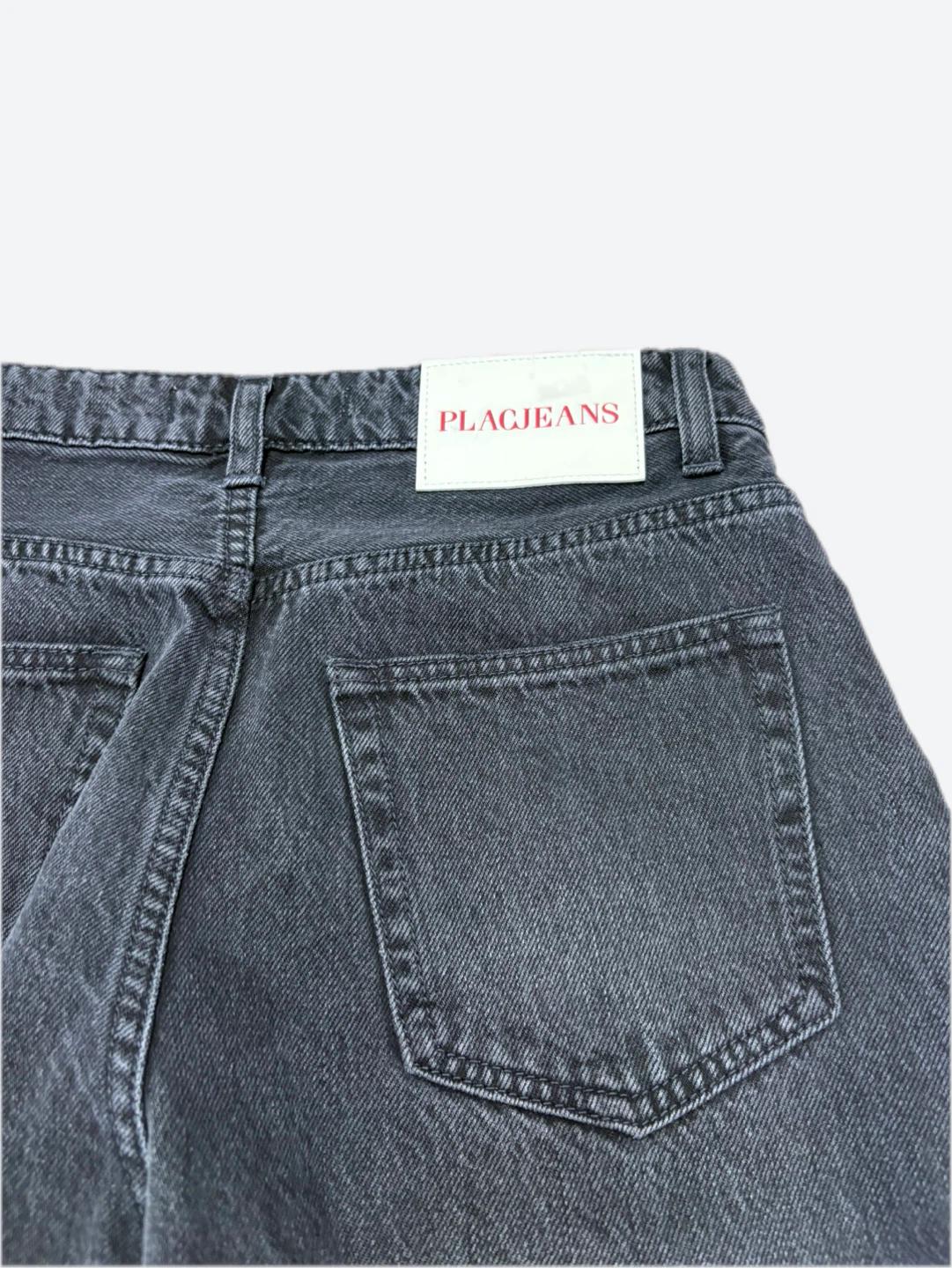 PLAC JEANS 블랙 데님 팬츠 24 4