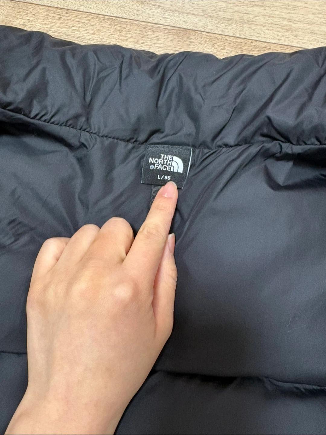 노스페이스 블랙 패딩 L/95 2