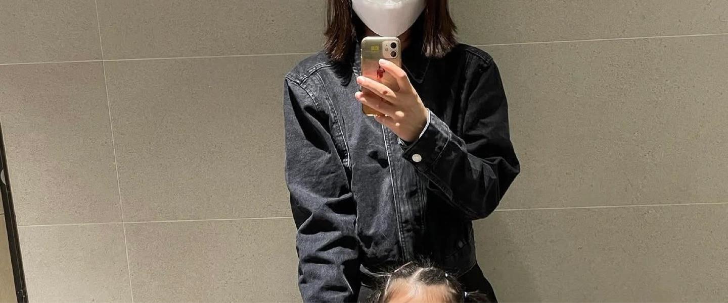 자라 데님 봄버 자켓 2